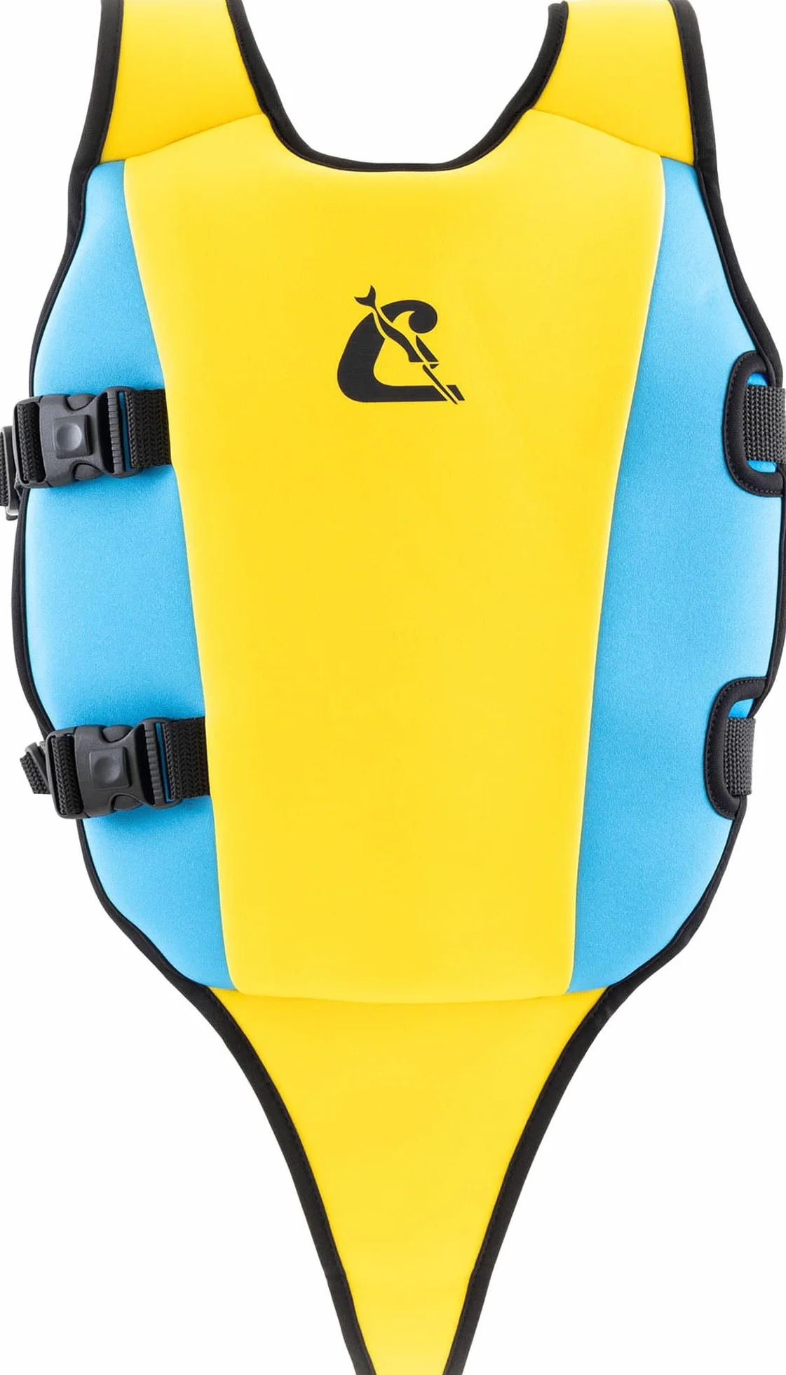 CRESSI Little Turtle Neoprene Swim Vest - Chaleco de Natación para Niños Equipado con Dos Asas - Una Ayuda Excelente para Flotar y Mantener el Equilibrio en el Agua