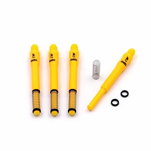 CUESOUL TERO AK7 Dart Shafts Resorte telescópico Incorporado, Juego de 4 Piezas