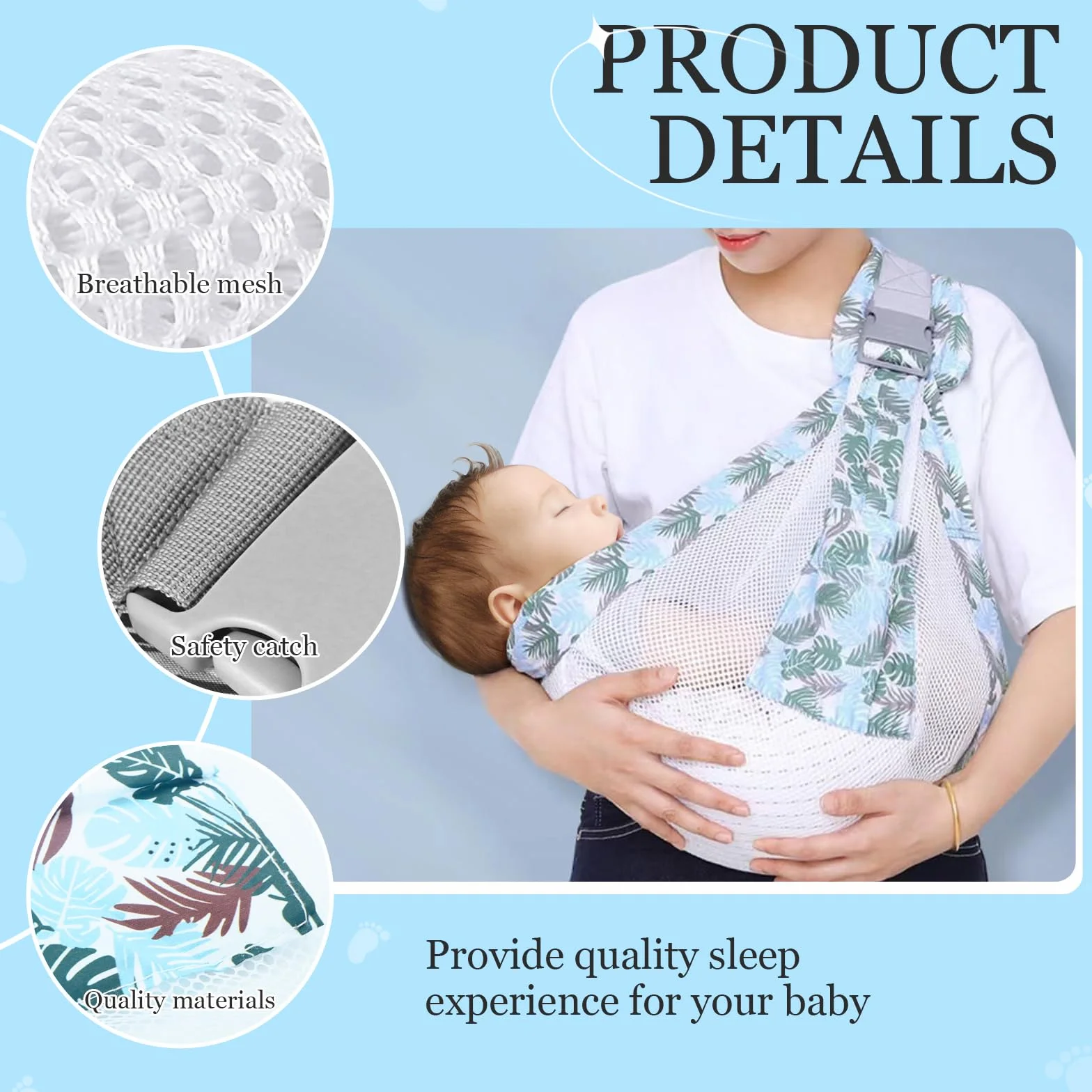 Mochila Portabebes Ergonomica para Recien Nacido 0-36 Meses Hasta 20 kg Multifuncional
