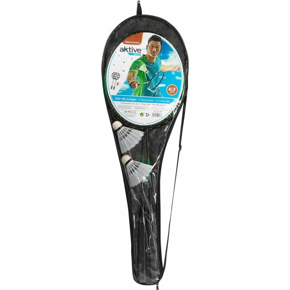 Color Baby - Juego Bádminton con Funda y 2 Plumas, 66 cm (52466)