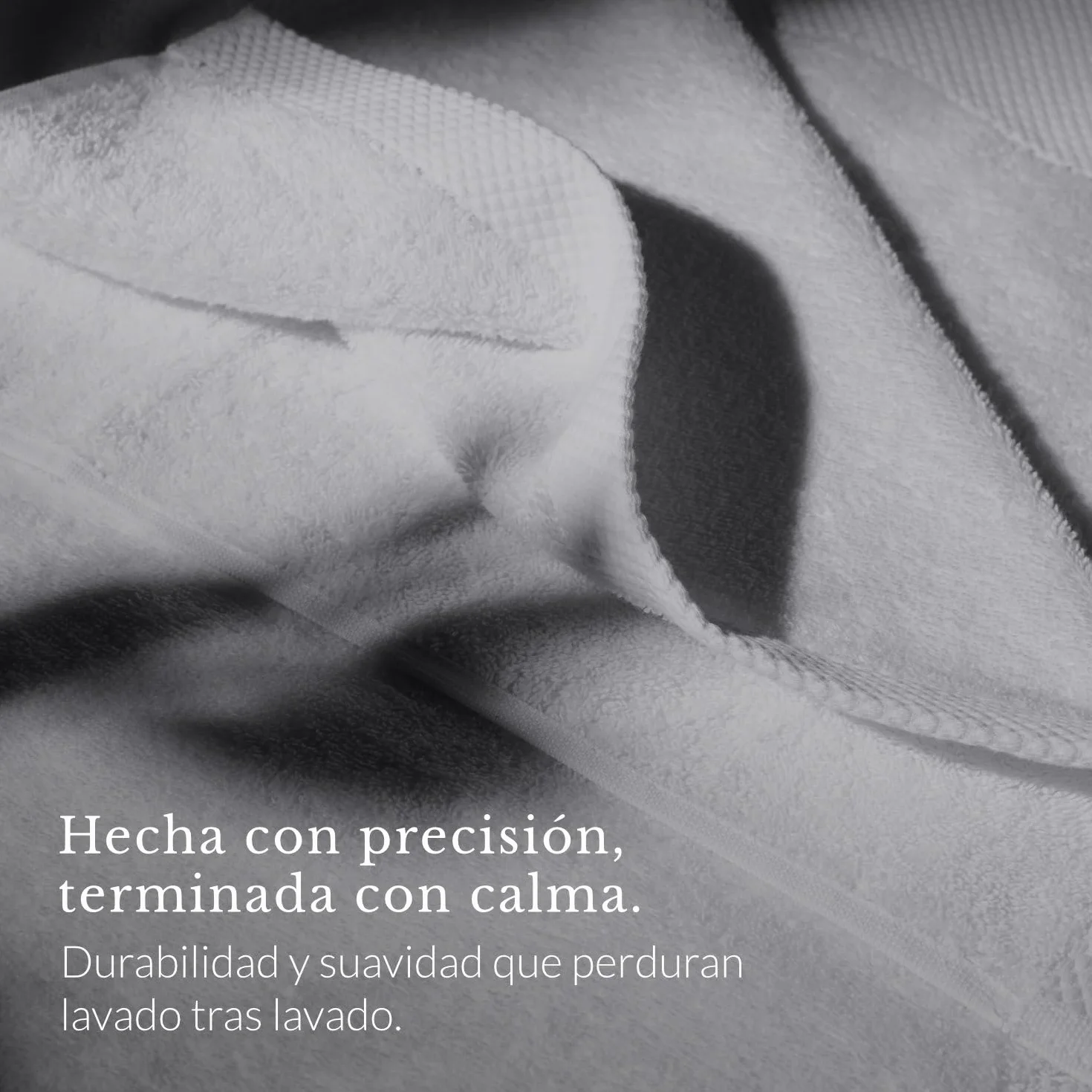 Oasis Juego de 2 Toallas Ducha 70x140 cm Gris | 100% Algodón Toalla de Baño Rizo con Hilo 16/1 Peinado Turco 550 gsm | Toallas de Lujo con Alta Absorción Y Suavidad SPA | Oeko-Tex®