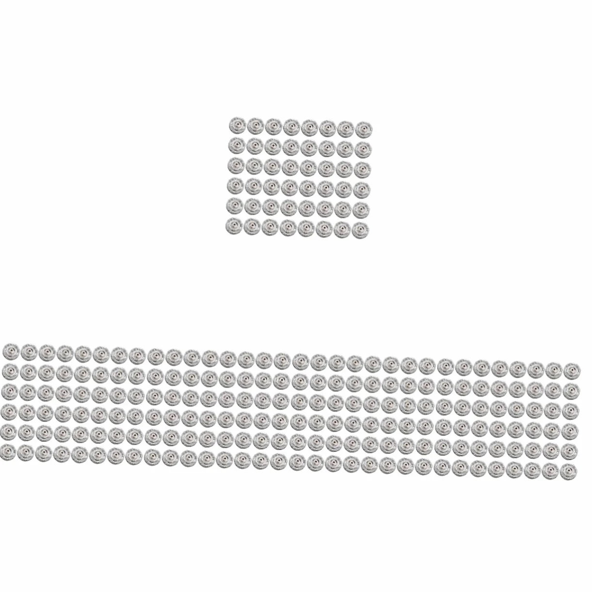 DOITOOL 5 Series Botones De Presión De Plástico Ropa Y Manualidades Accesorios De Botones Diy Y Proyectos De Moda 50 Piezas X 5