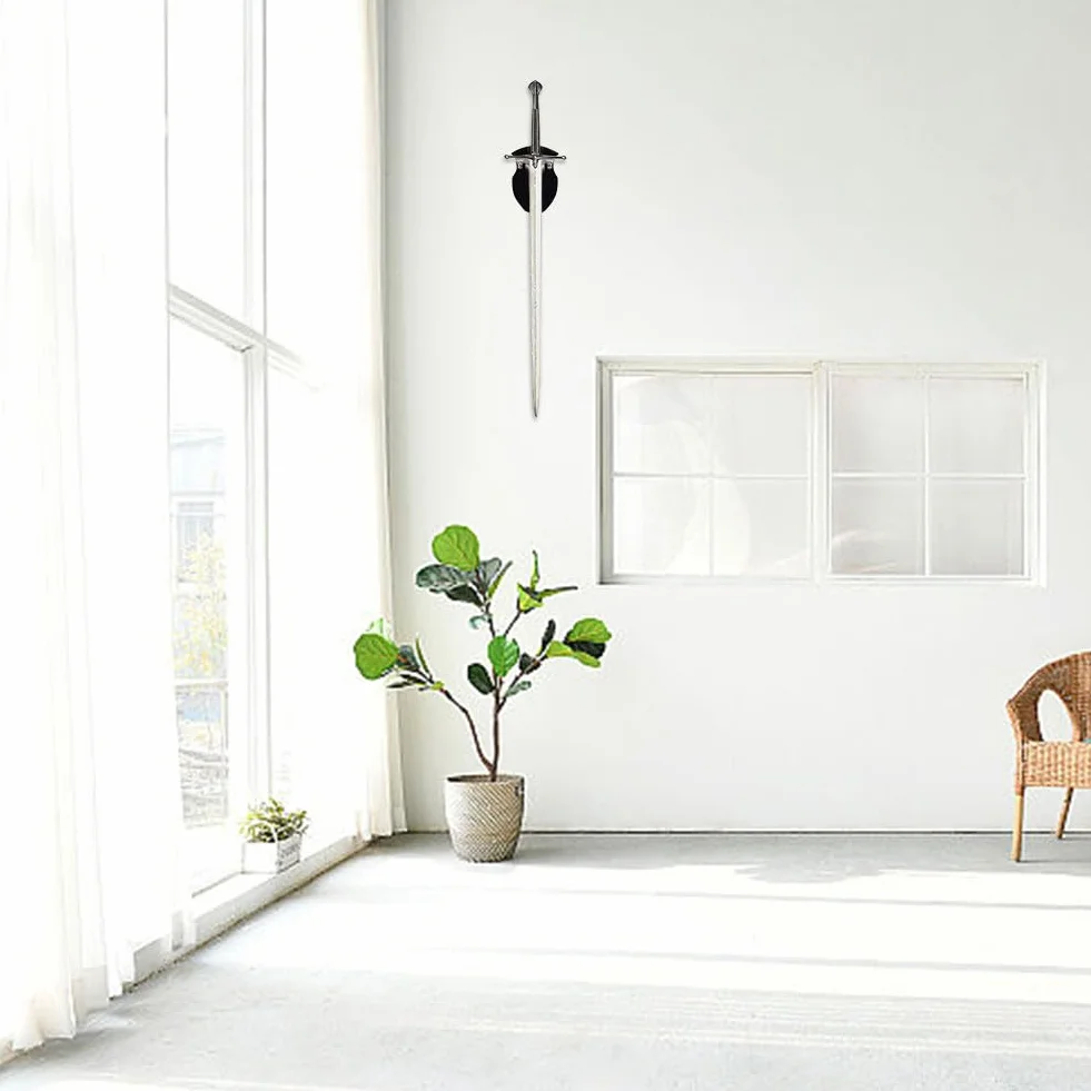 Kiuiom Colgador para Espadas de Pared, Soporte para Hachas, Exhibición Vertical