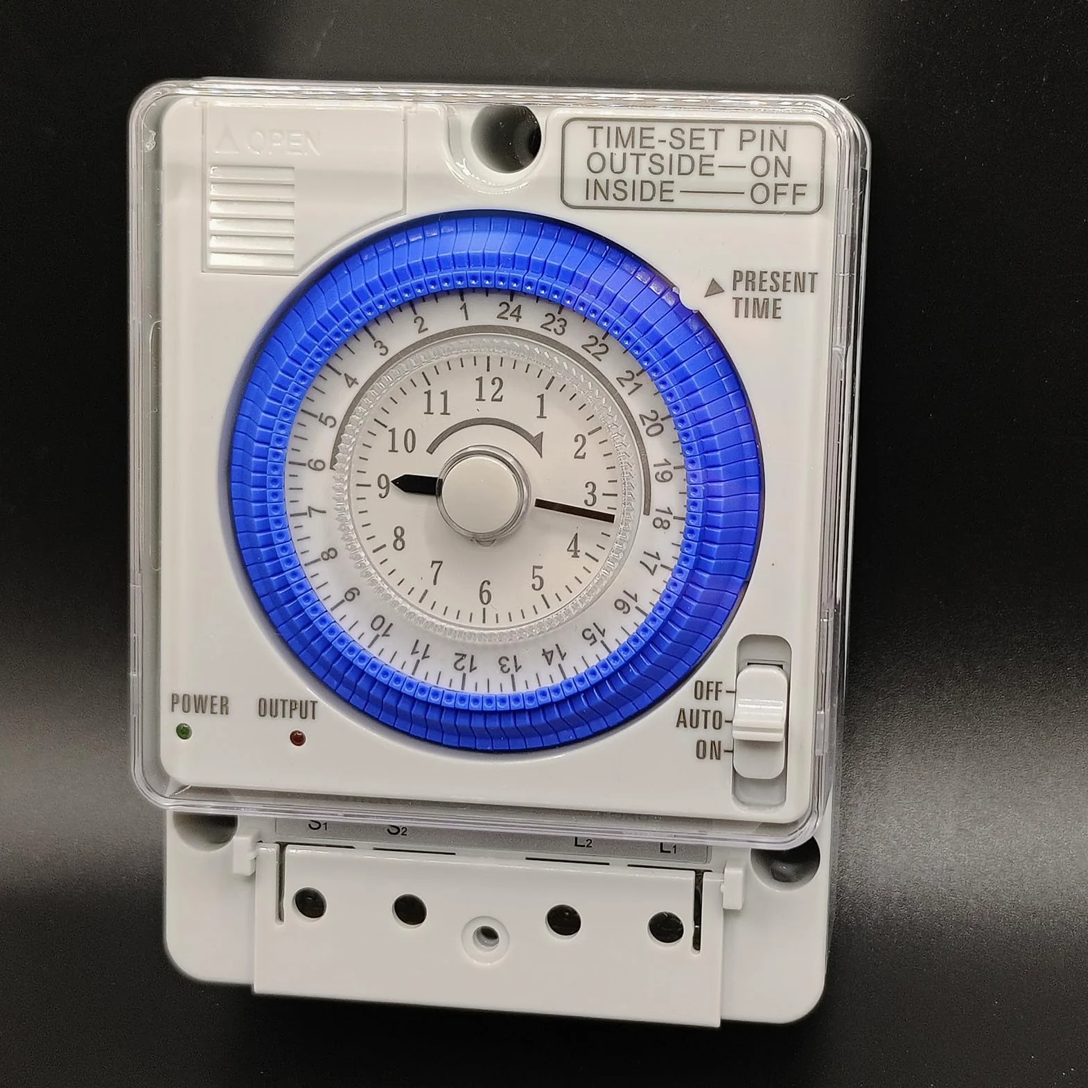 Temporizador para Blanco de Mecánico Precisión PC Cocina Doméstica | Alarma y Diseño Simple, Portátil, Fácil de Limpiar, Protege la Batería