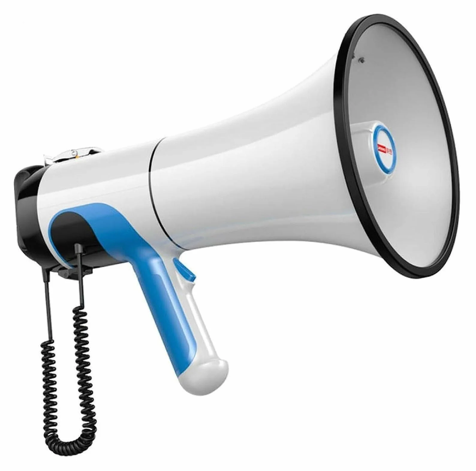 Megáfono Portátil 100W Altavoz Bullhorn de Gran Capacidad para Exteriores