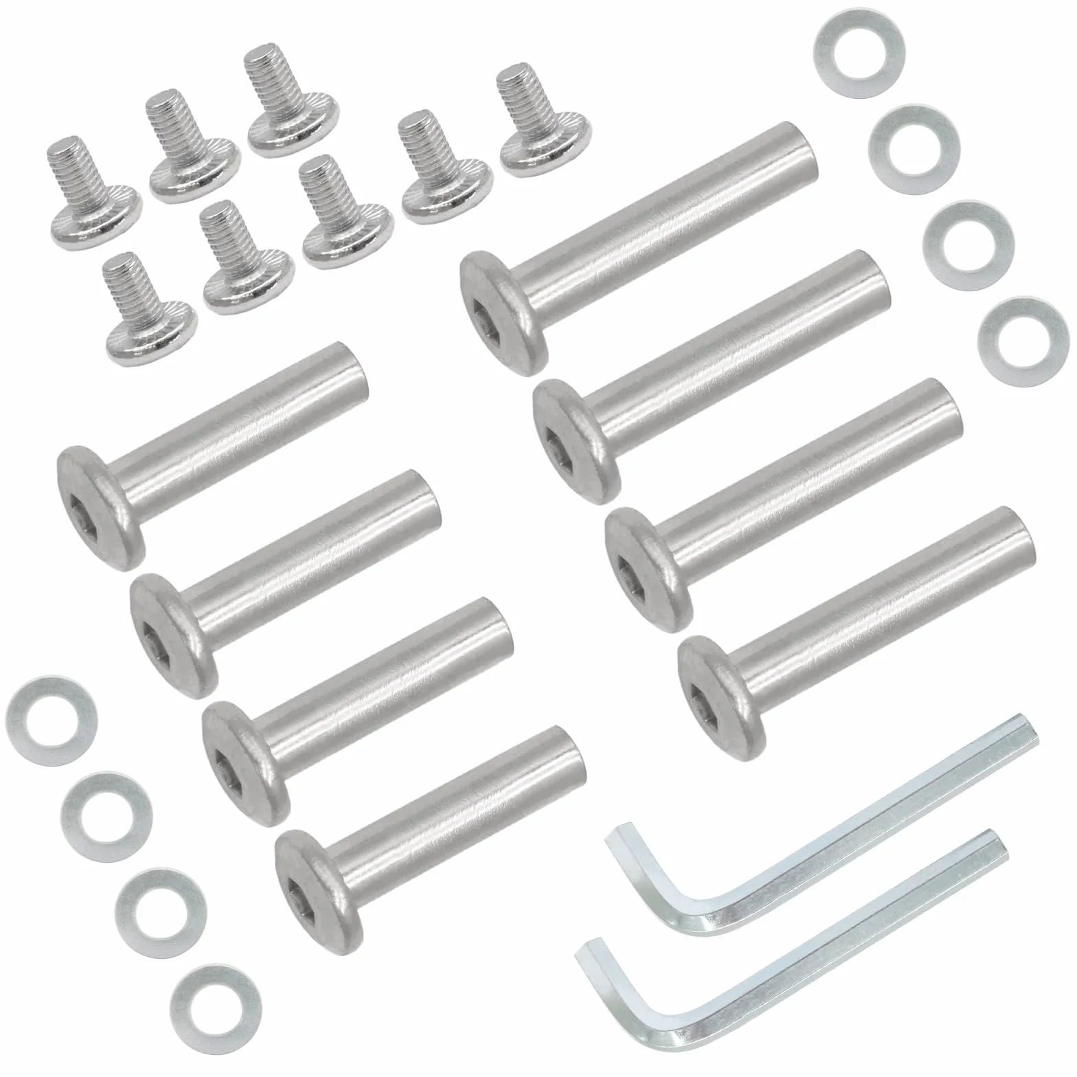 Tornillos para ruedas de patinaje en línea, 6 mm, 30 mm y 35 mm, repuesto