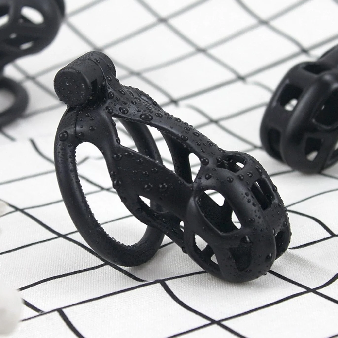 Jaula de Pájaro de Fitness de Silicona Negra para Saltar, Gimnasia, Accesorios Deportivos