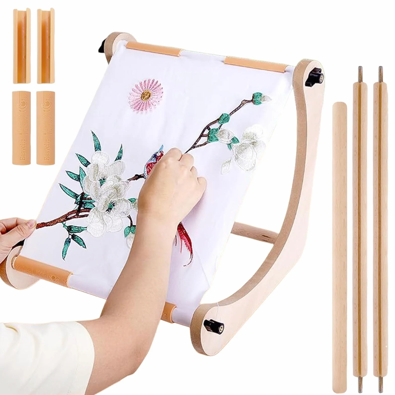 Bastidor De Bordado Costura A Mano Labor De Aguja Acolchado | Bastidor Bordado Madera Ajustable Costura A Mano, Acolchado, Manualidades, Ganchillo, Viaje, Mesas, Sofás