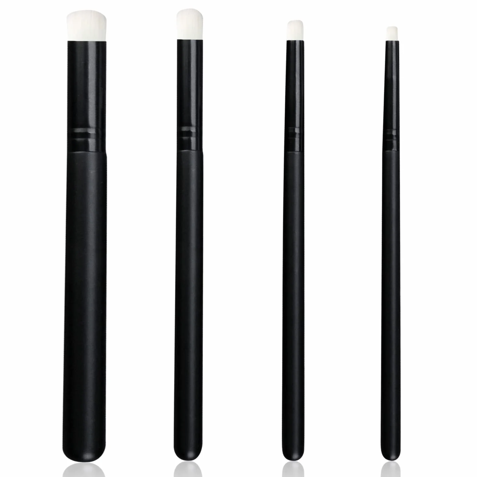 UNIMEIX Mini pinceles de mezcla para hacer tarjetas, juego de pintura seca en miniatura, pinceles de pintura de fondo para mezclar pequeños pinceles de acuarela (4 unidades)