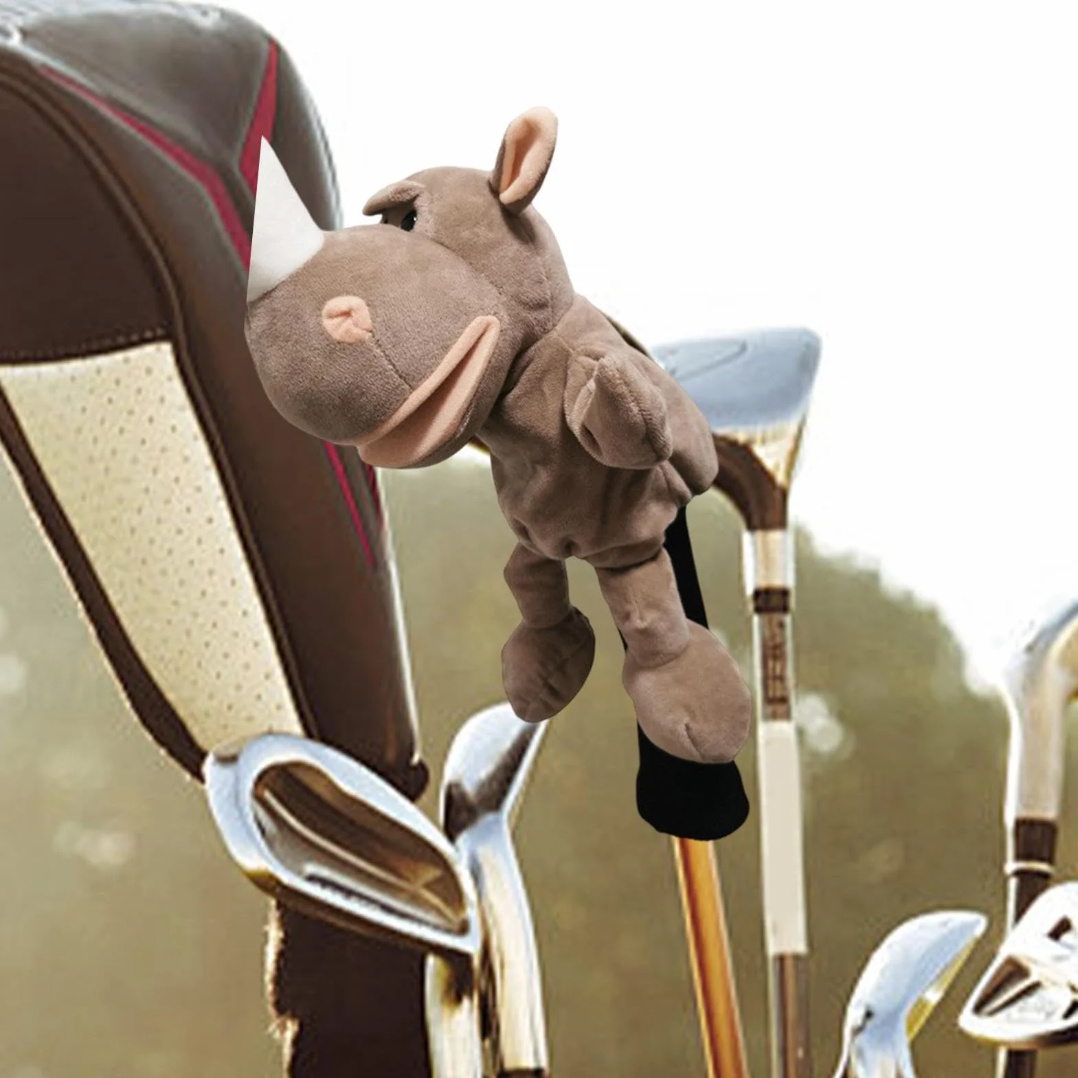 Cubiertas para Club de Golf de Felpa Animales Fundas de Conductor Divertido Escudo Protección