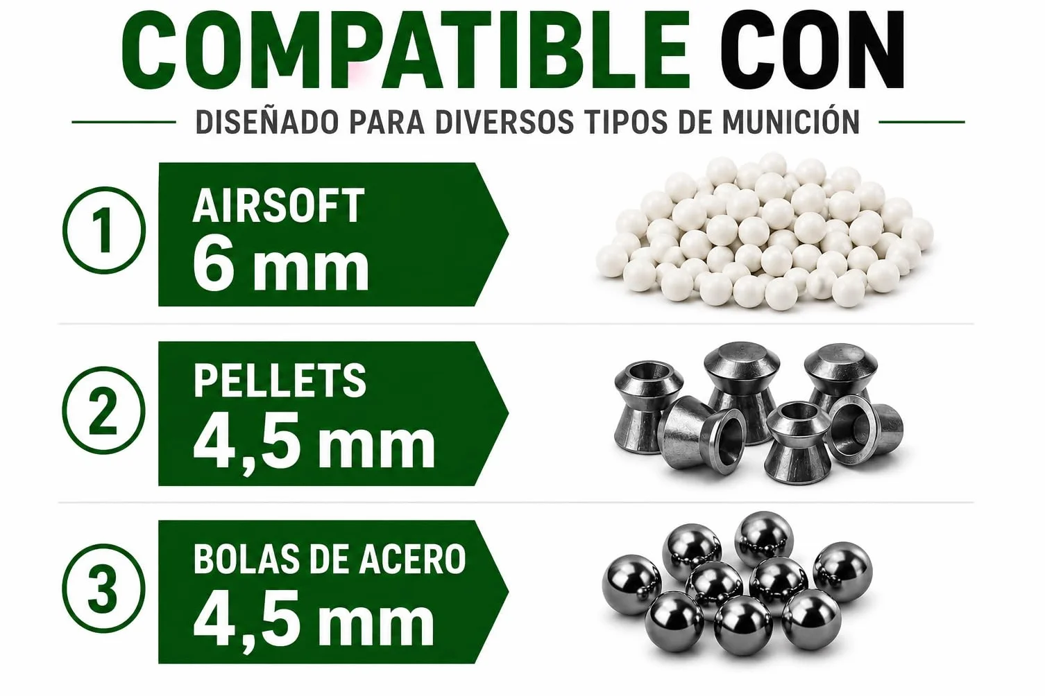 Cazabalines de Acero Tiro Dual 14x14 cm con Dianas y Objetivos Móviles