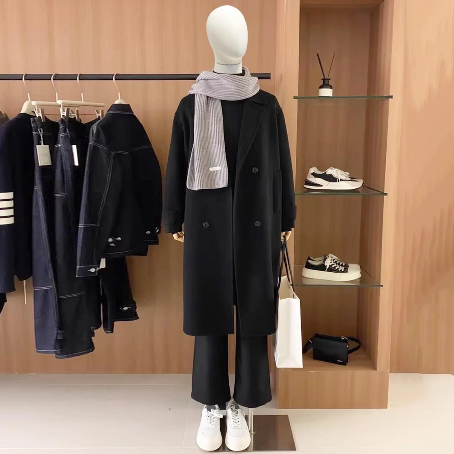 Maniquí Busto Masculina de Hombre, Maniquí Ajustable para Masculino, Forma Vestir Maniquí Masculino Exhibición de Escaparate