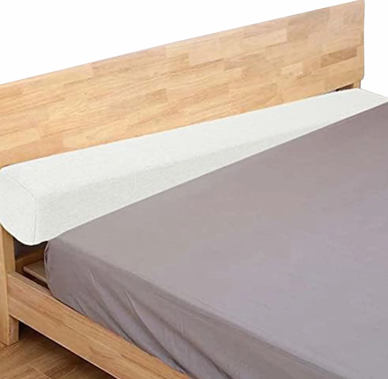 Relleno de Espacio de Cama largo, 90/120/140/160/180/200cm Cierra el Espacio Entre la pared de la Cabecera o el Pie, Cojín Soporte de Colchón para Cama individual/doble/king(A5,160x20x25cm/63x8x10in)