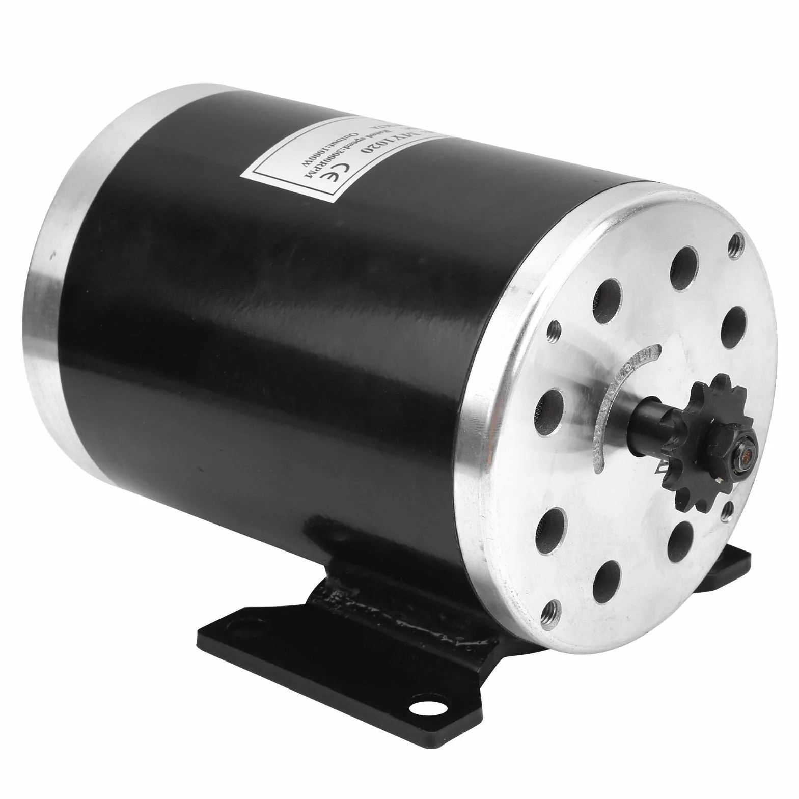 Motor Eléctrico DC 48V 1000W de Alta Velocidad para Bicicletas Eléctricas Scooter