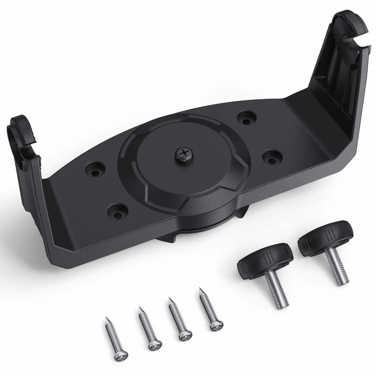 TUSITA Soporte de montaje de cardán inclinable giratorio para Garmin Striker 5cv 5dv 7cv 7dv 7sv Vivid 5cv 7cv 7sv ECHOMAP UHD2 12.7 cm 17.8 cm cv
