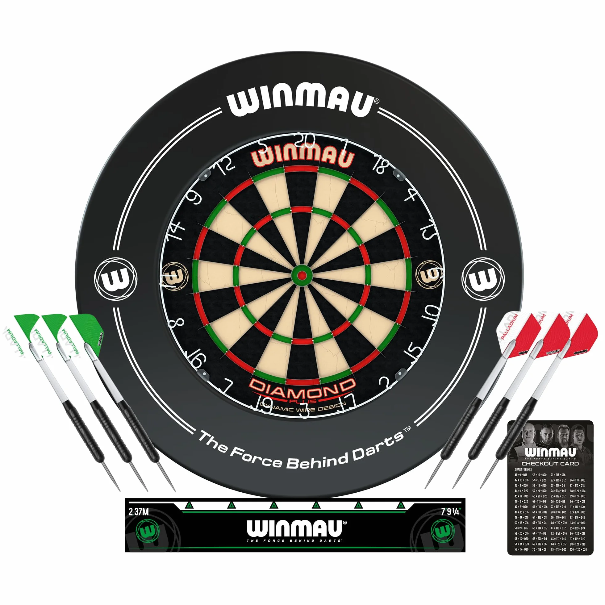 Winmau Diamond Plus Diana profesional de cerdas