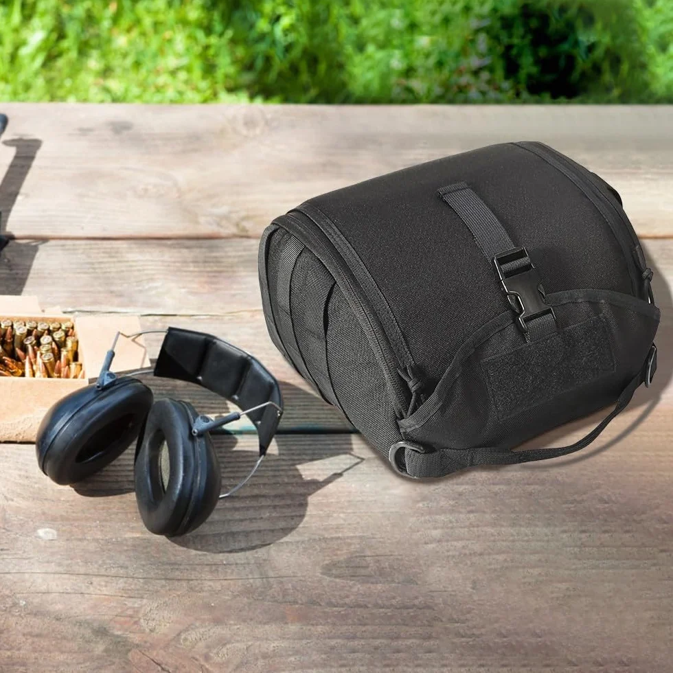 Bolsa para casco deportivo antiarañazos Molle Airsoft acolchada almacenamiento