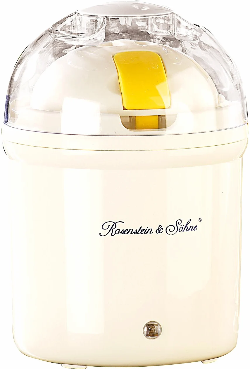 Rosenstein & Söhne HOGAR Y COCINA - yogurtera: Yogurtera, Recipiente de yogur extraíble con tapa separada, consumo de energía de 9 vatios (fabricador yogur, máquina, hacedor)