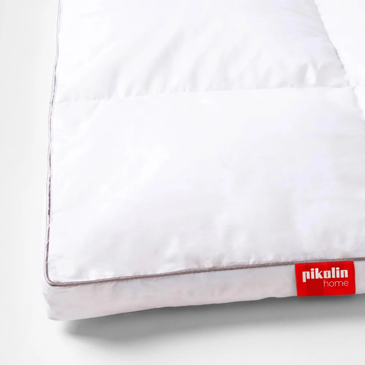 Pikolin Home - Topper de plumón 100% Natural y Transpirable | 90 x 190 cm | 5 cm | Sobrecolchón | Sensación de ingravidez | Confort Hotel de Lujo | Maximiza la sensación de Confort | KIOTO