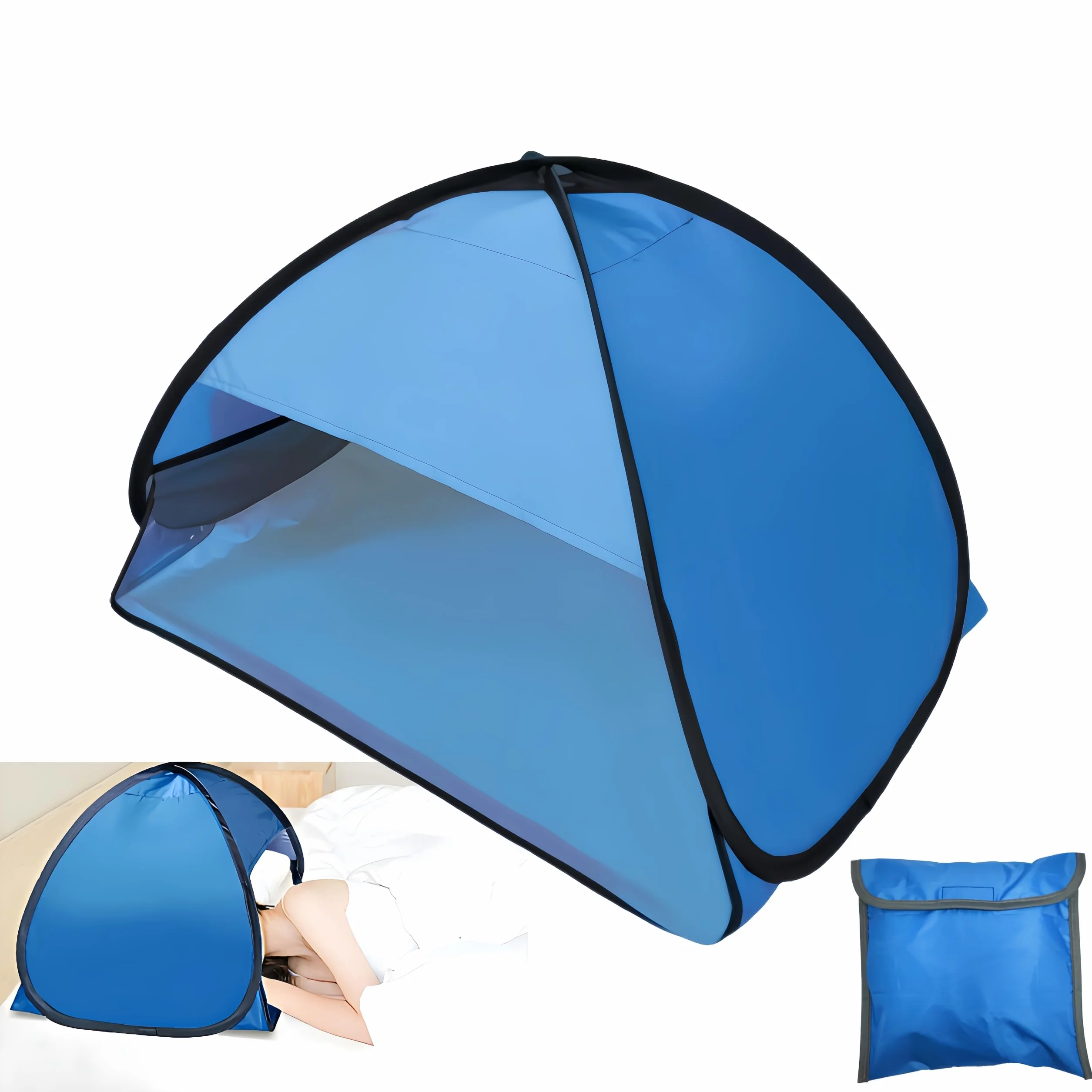 Parasol Portátil y Tienda de Campaña Automática para Playa Protección Solar