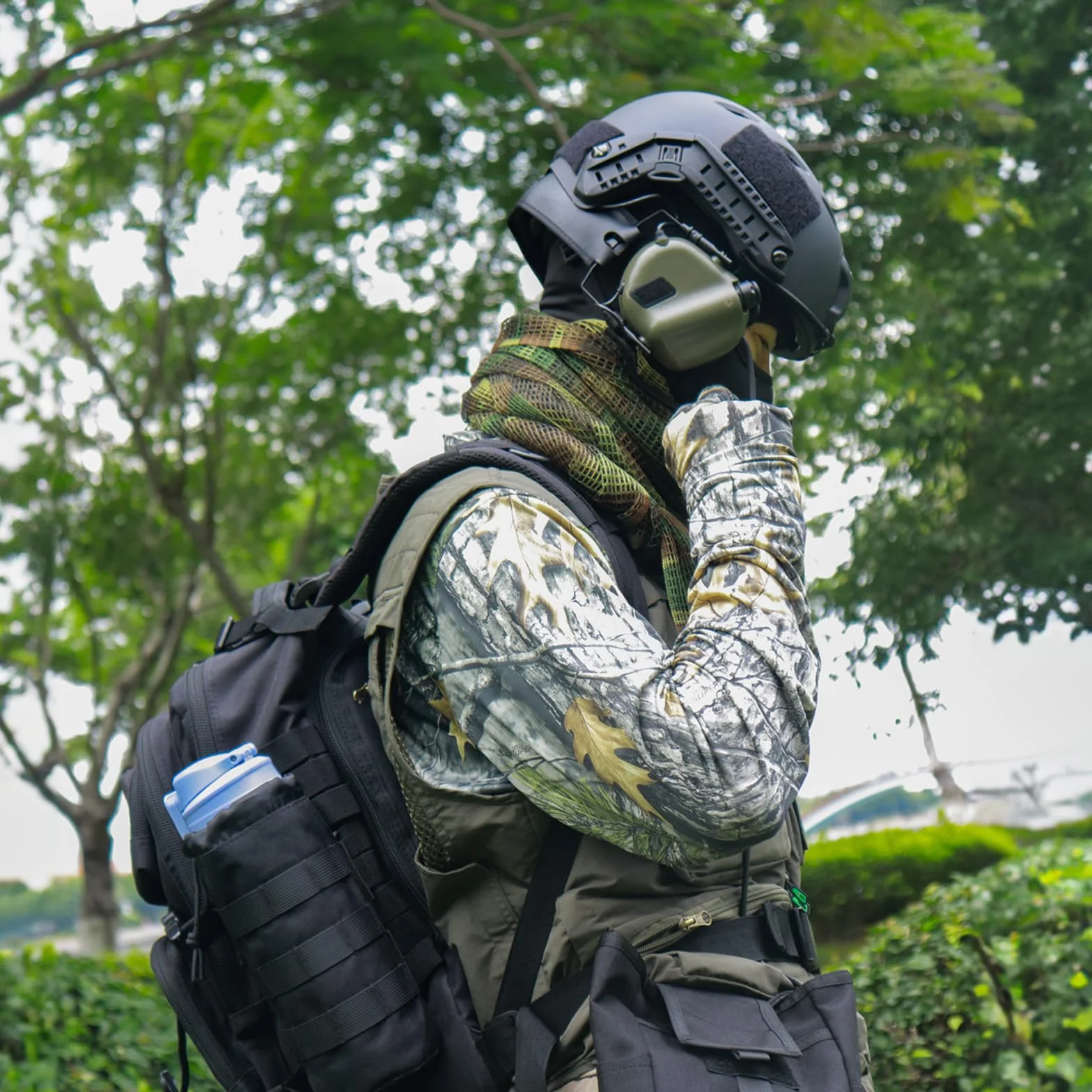 LOOGU Casco Militar Fast BJ Base Jump con 12 en 1
