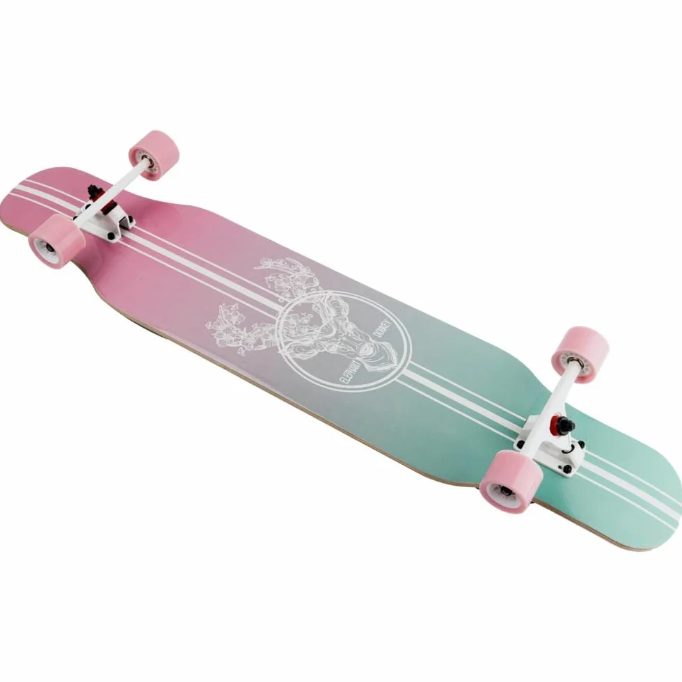 Longboard 107cm EL Donkey Cruising Carving Dancing Ruedas 70mm ABEC-9 Tabla Larga Madera de Arce