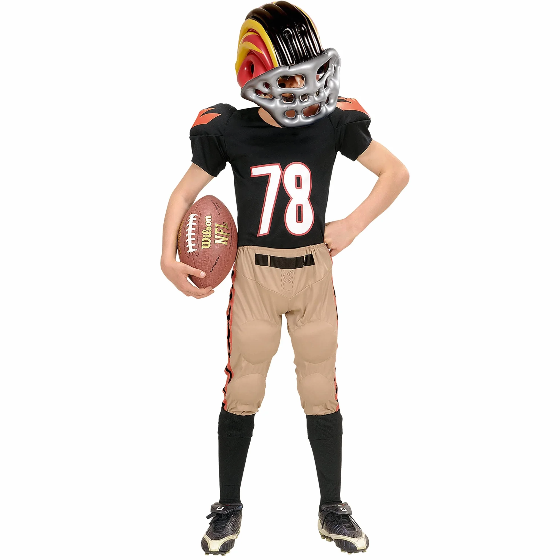WIDMANN Hinchable Casco de fútbol Americano para niños One Size