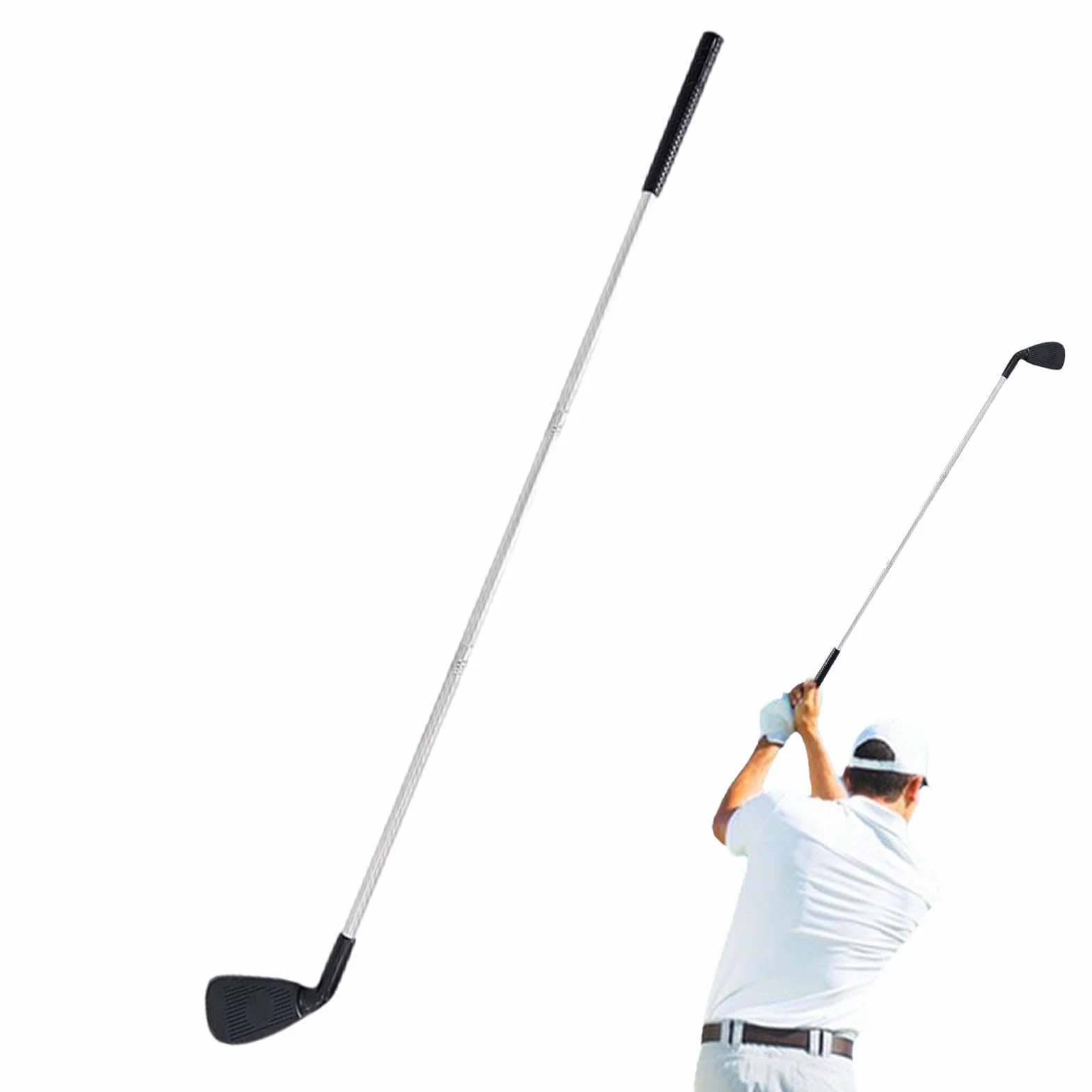 Mini putter de golf resistente para hombres diestros y zurdos, interiores y exteriores