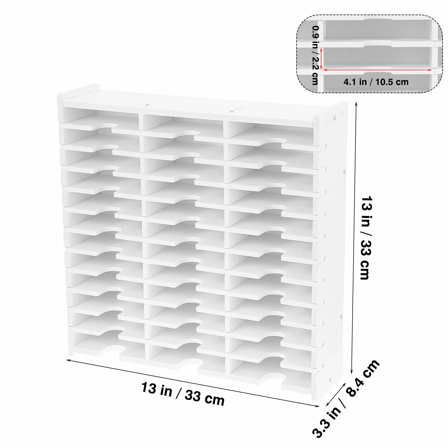 SUPVOX Caja de Almacenamiento para CD y Dvd 36 Compartimentos, Estuche Resistente para Discos, Organizador Multiuso para Oficina y Hogar, Soporte Práctico para Colección de Discos