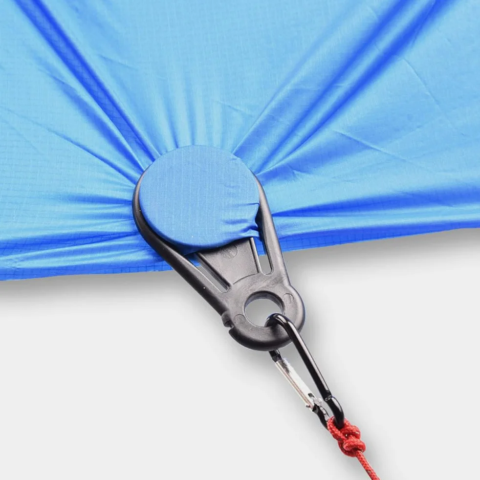 TOYANDONA 20 clips de lona resistente al viento para tienda al aire libre camping senderismo pesca