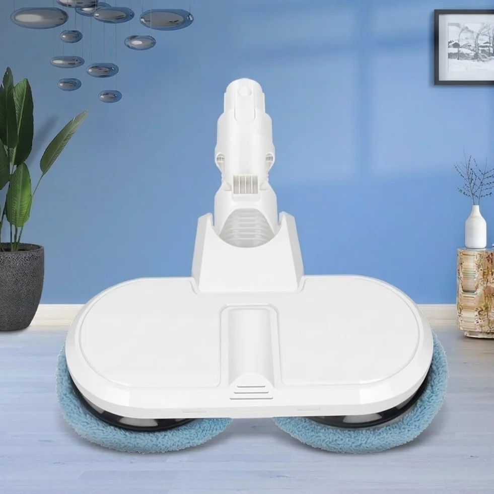 Cabezal de fregona eléctrica para aspiradora Dreame V8 V9B V10 V11, accesorio de repuesto de microfibra para limpieza de pisos, ABS lavable, para uso múltiple en superficies