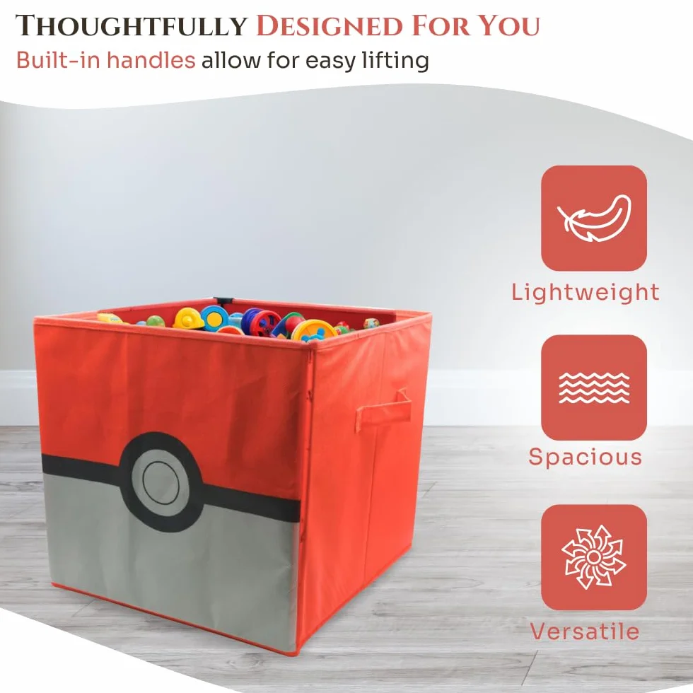 HOX Pokemon Pokeball - Cubo de almacenamiento