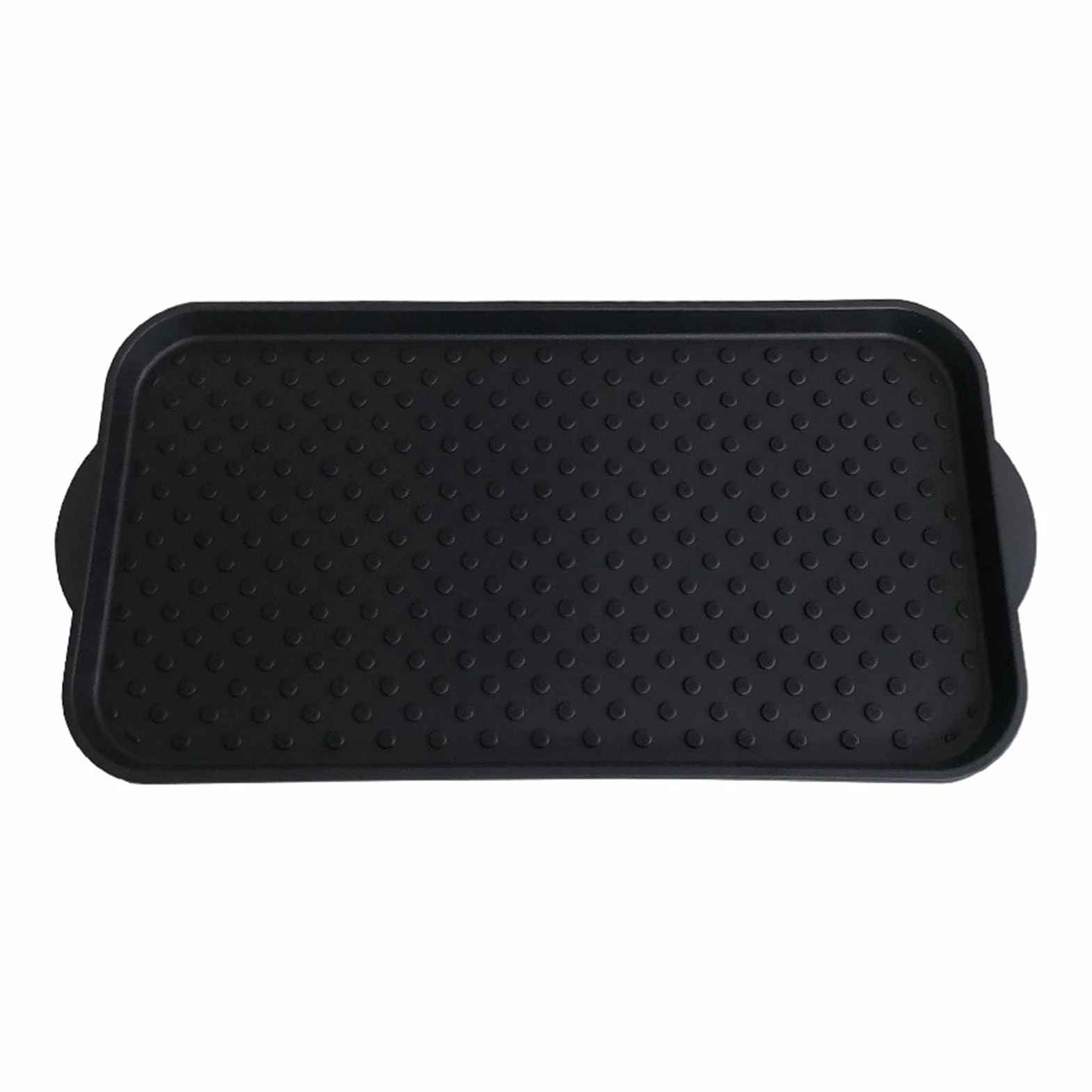 Cryfokt Bandeja para Botas, Bandeja para Zapatos de PP Antideslizante e Impermeable para Entrada, para Alfombrilla para Botas con Diseño de Borde Elevado para Entrada Interior y Exterior, Pasillo,