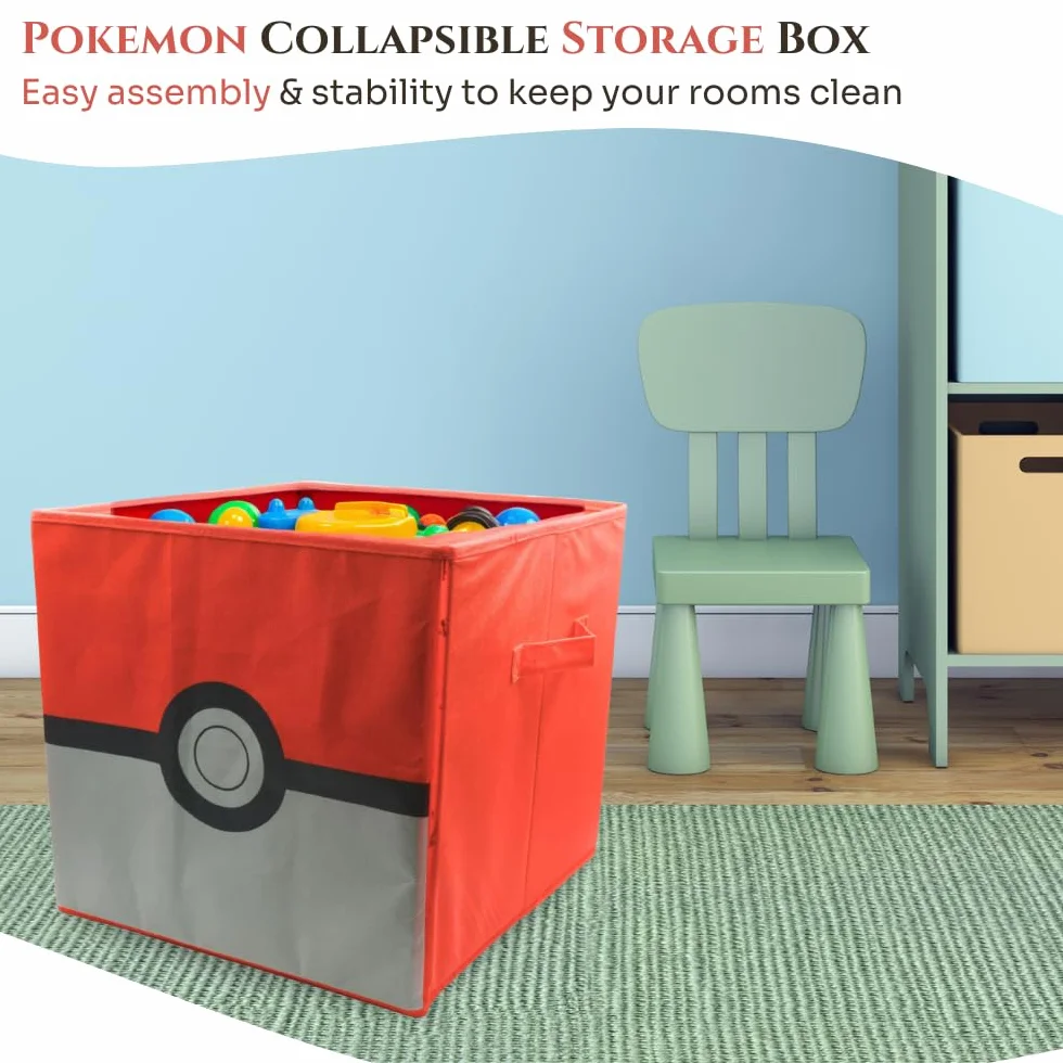 HOX Pokemon Pokeball - Cubo de almacenamiento