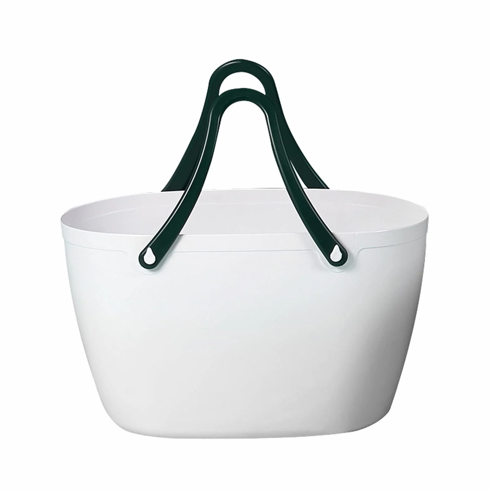 Protección Ambiental Cesta de Picnic portátil for el hogar Plástico Grande Cesta de Compras INS Cesta de Compras Cesta de Picnic Cestas de la Compra
