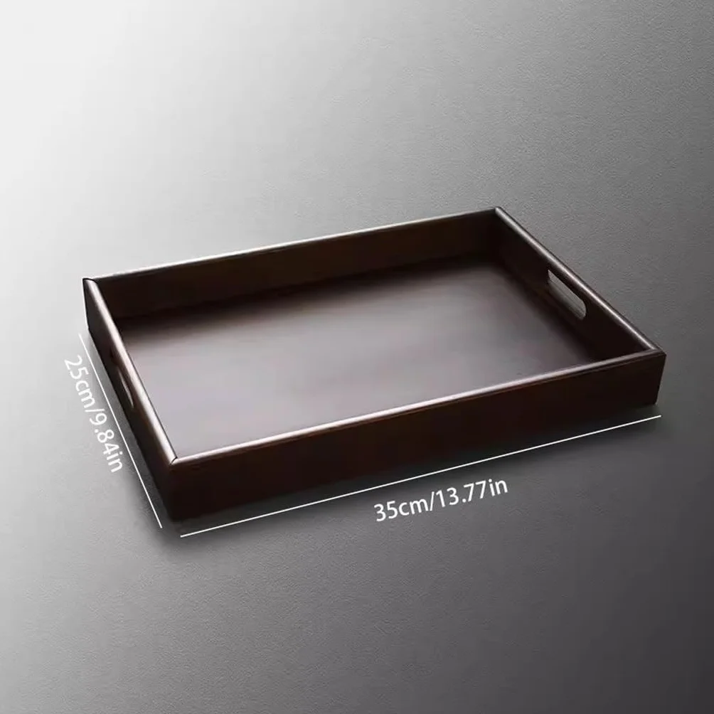 Bandejas Servir Comida Juego de té, Bandeja, Mesa Centro, pequeña, seco, Adecuada for la Sala Estar del hogar Mesa Cama | D