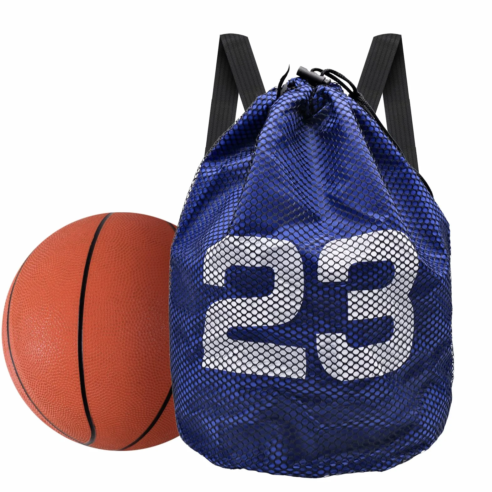 Mochila de baloncesto con cordón ajustable para baloncesto fútbol voleibol entrenamiento
