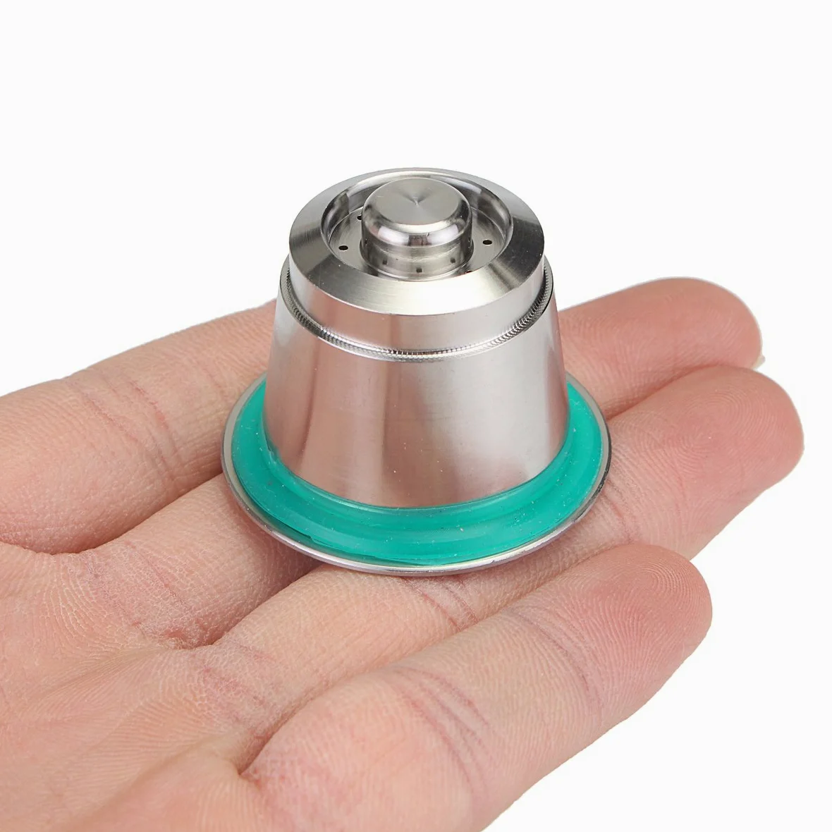 ChaRLes Pod Cápsula Recargable Súper Fina De Metal Para Cafetera Illy Nespresso