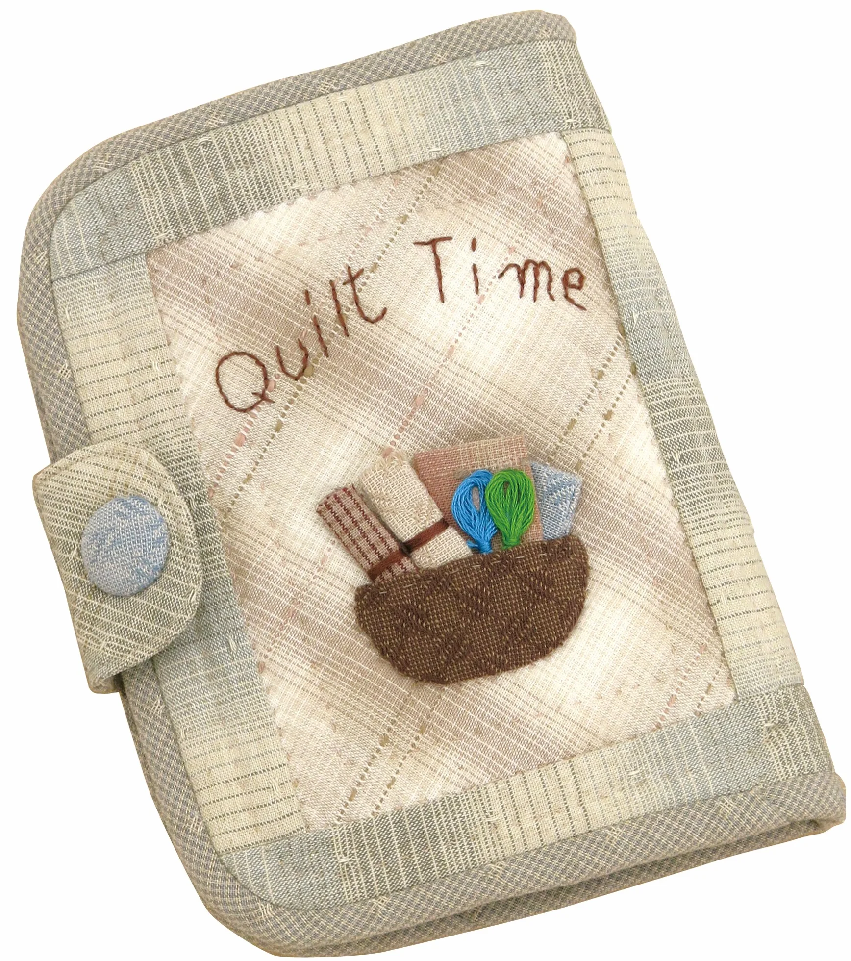 Kit Olympus - Bolsa de costura Quilt Time 19 x 15 cm