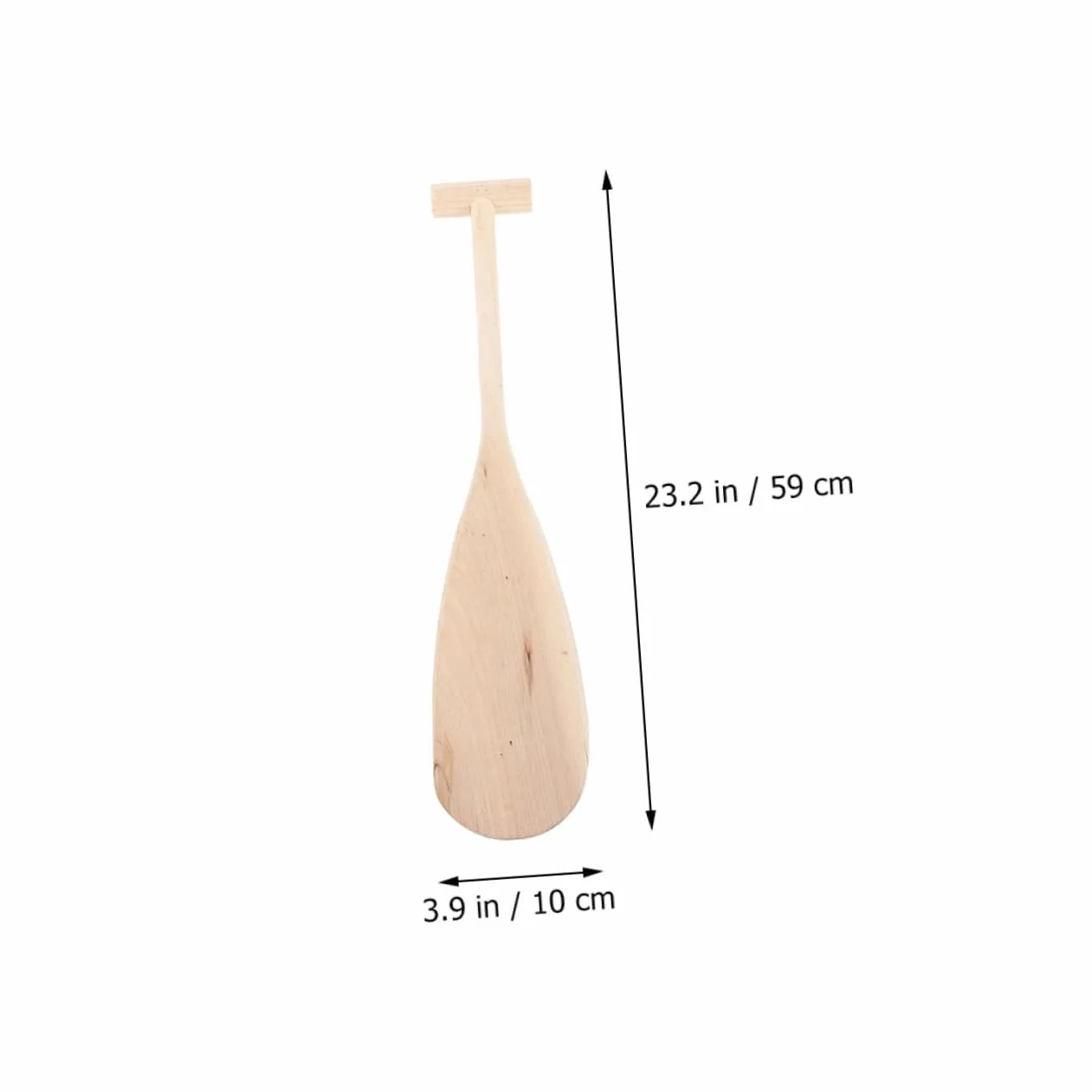 Pala Resistente de Madera Ligera para Kayaks y Botes Inflables