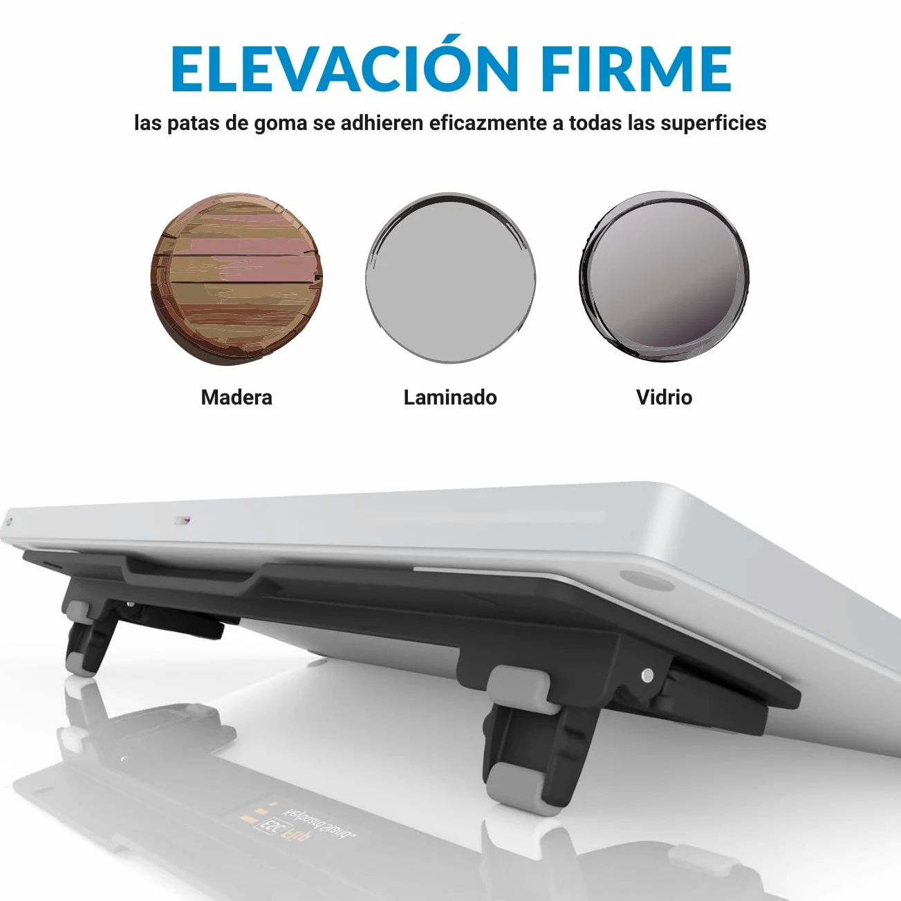 ESC Flip Soporte para Teclado de computadora, 3 Alturas Ajustables (Teclado no Incluido)