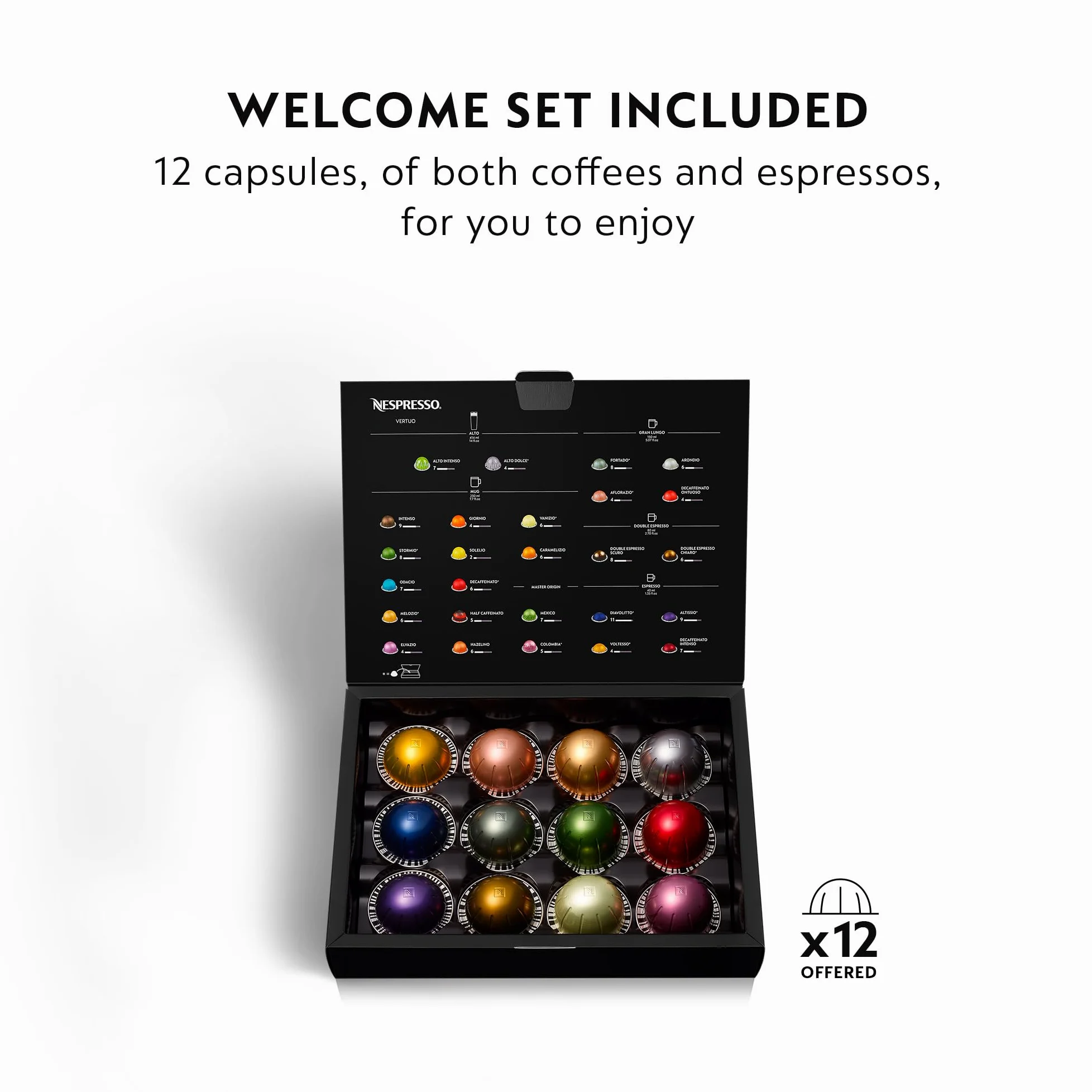 Nespresso ENV135GY Vertuo Evoluo - Máquina de café y espresso de De'Longhi, grafito y plástico