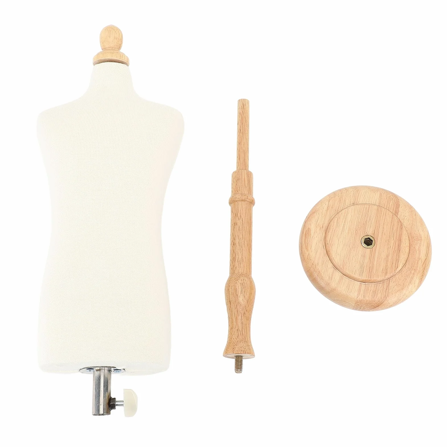 Maniquí de Vestir, Torso de maniquí Versátil, Cuerpo Masculino Elegante Fijable para Coser