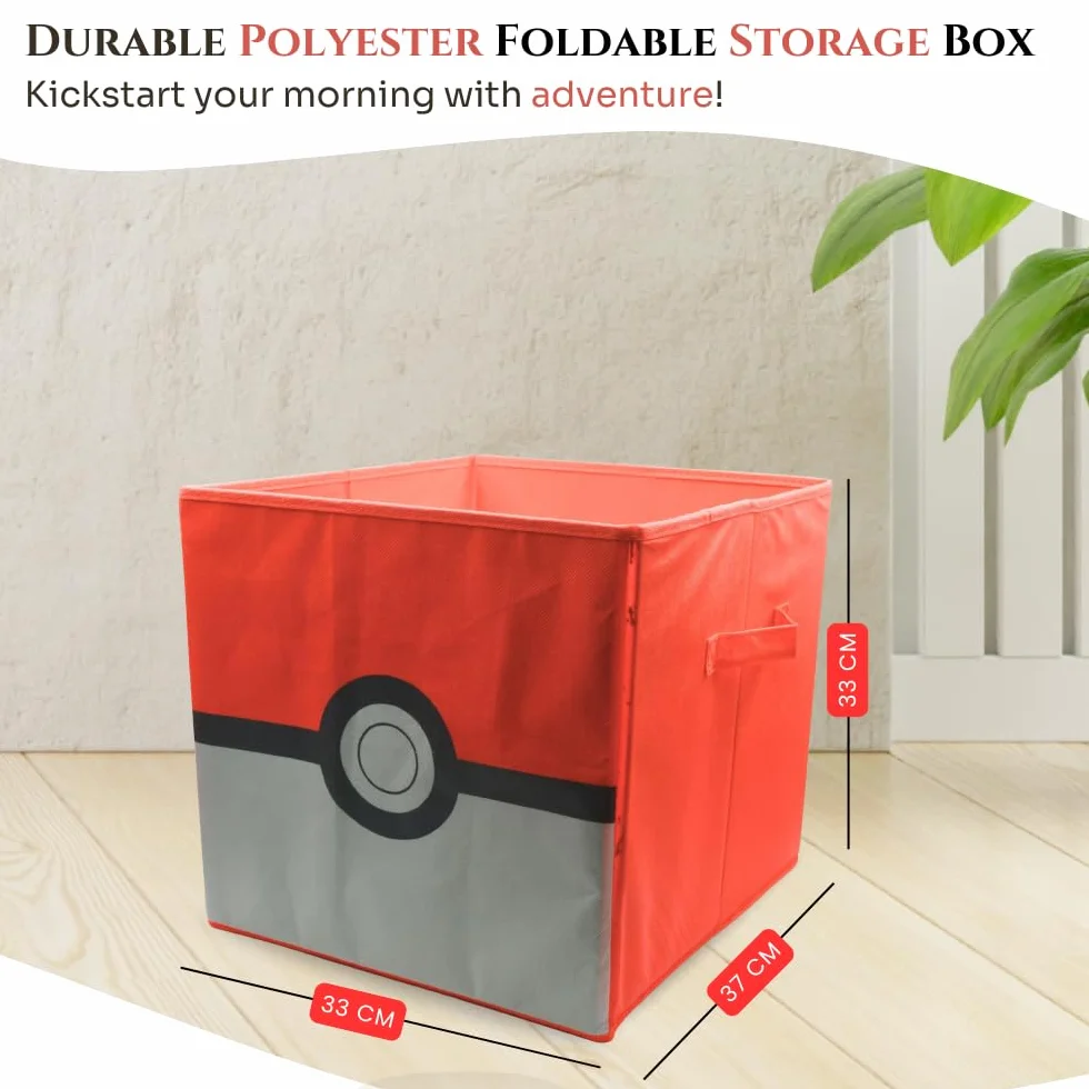 HOX Pokemon Pokeball - Cubo de almacenamiento