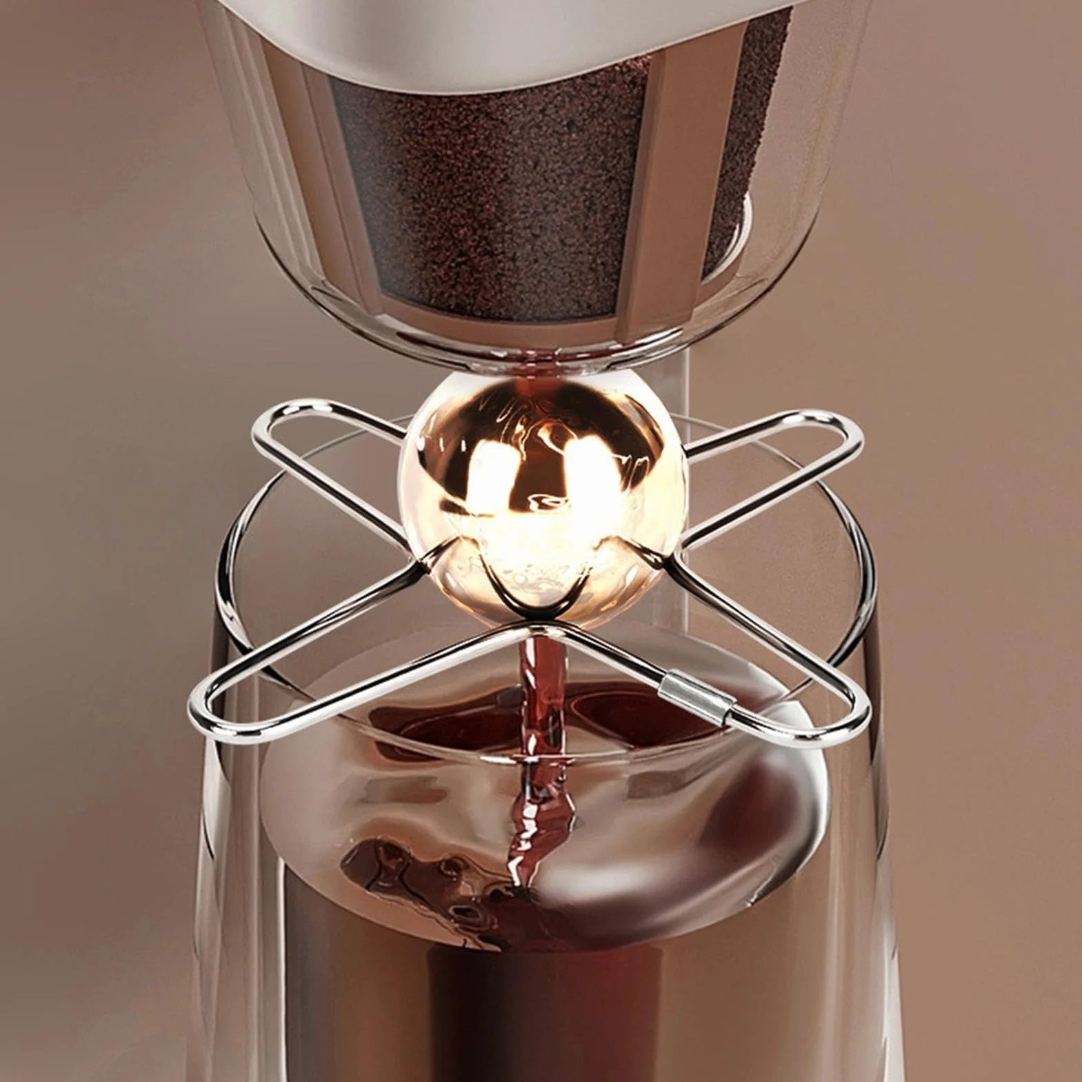 Bola Enfriadora De Café - Bola Enfriadora De Café Reutilizable De Acero Inoxidable, Esfera De Enfriamiento Duradera | Bola Congelada De Metal Para Espresso, Bola De Café Helado, Herramienta De Café