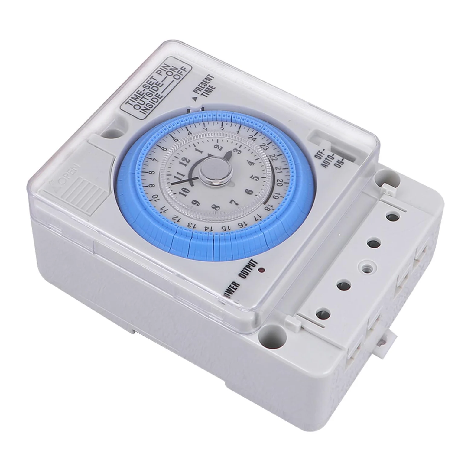Temporizador para Blanco de Mecánico Precisión PC Cocina Doméstica | Alarma y Diseño Simple, Portátil, Fácil de Limpiar, Protege la Batería