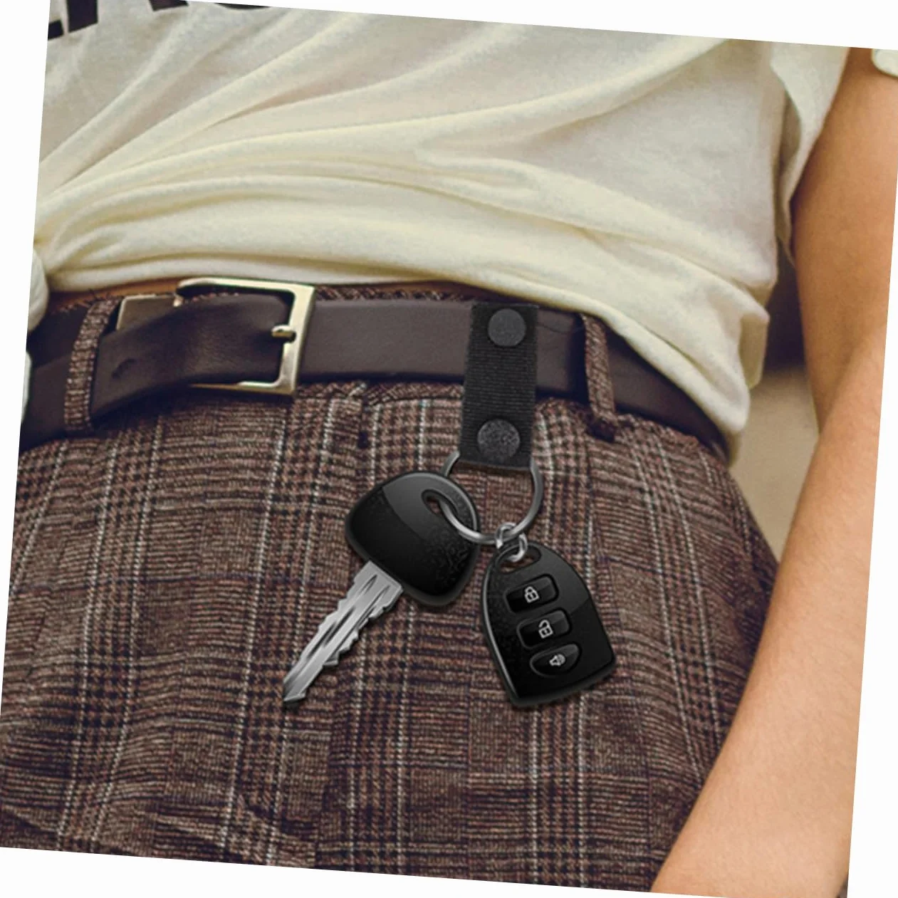 BESPORTBLE Sujetacinturones De Servicio 6 Piezas Presilla De Cinturón De Nailon 19x2.5cm Ligera y Resistente Camping Senderismo Accesorios Seguridad Exteriores