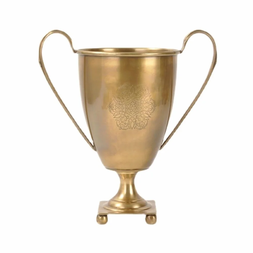 Cubo de Hielo Cubo de Hielo Vintage Europeo, Cubo Cobre Tallado a Mano, Muebles Decorativos Almacenamiento Escritorio for Sala Estar Cubo de Hielo frío para Barra