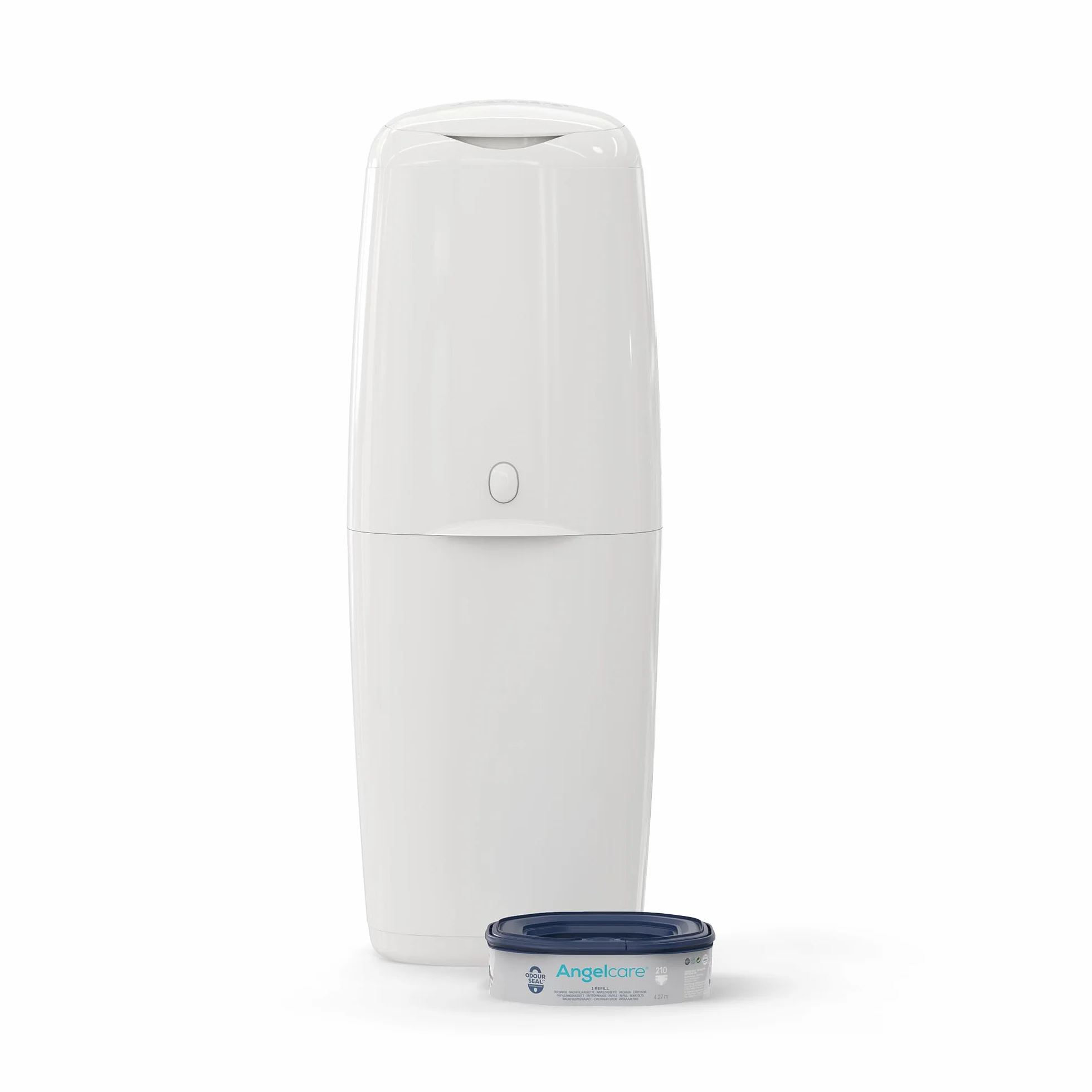Angelcare Cubo para pañales Classic XL repuesto octogonal alta capacidad resistente olores 210 pañales talla 1