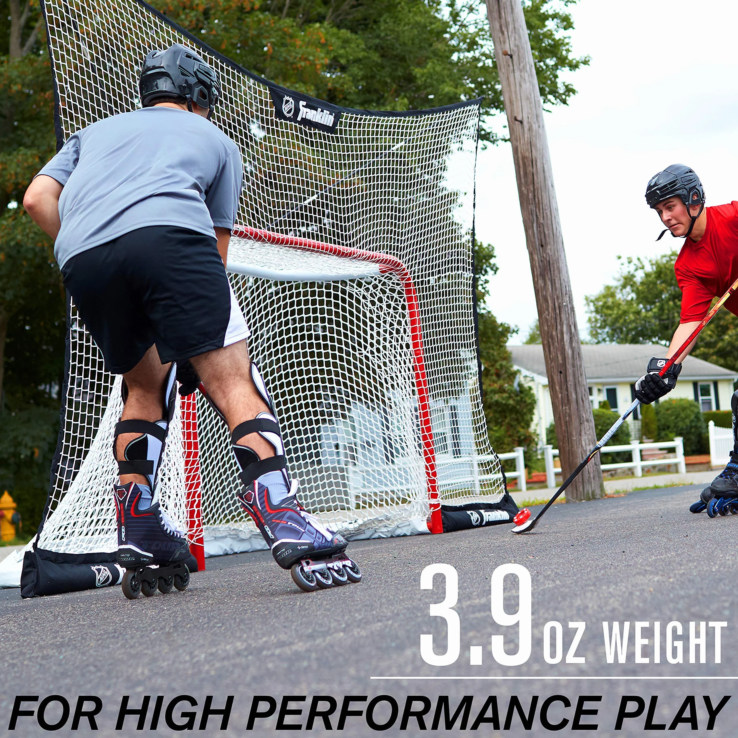 Franklin Sports NHL Pro Commander Outdoor Roller Hockey Puck